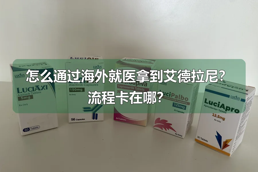 怎么通过海外就医拿到艾德拉尼?流程卡在哪?